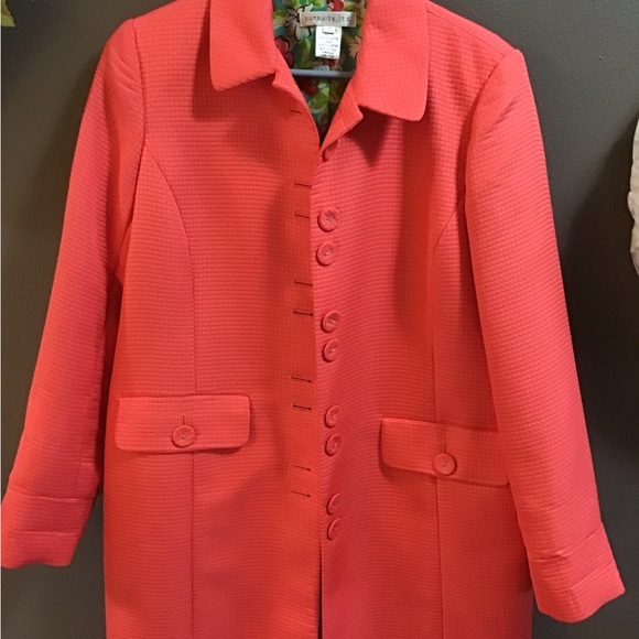 Woman’s jacket blazer boutique ladies spring suit jacket unique top coat Easter - Picture 2 of 3